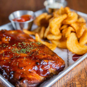 Jack Daniels BBQ Baby Back Ribs 1/2 Rack