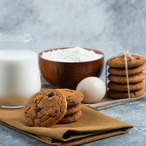 Choclate Chip Cookie and Milk